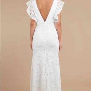 Tobi Feel For You white maxi dress